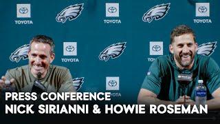 Eagles Press Conference Nick Sirianni and Howie Roseman  August 27 2024