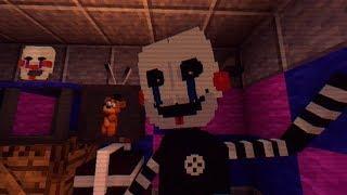 Minecraft FNAF Universe Mod Creative  Building A Puppet Themed Location S4 #7