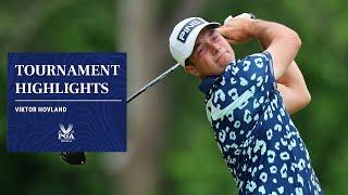 Viktor Hovland Extended Tournament Highlights  2024 PGA Championship