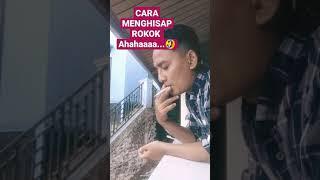 Cara Menghisap Rokok yang sehat dan benar #shorts