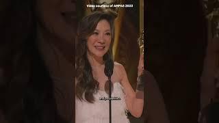 Michelle Yeoh Wins Best Actress Title At The Oscars  #shorts  Spot.ph