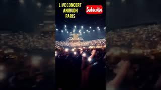 #Anirudh #liveconcert #Paris #ranjithame #song #audience #vibe