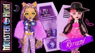 Ultimate Refresh Unboxing Monster High Core Refresh Draculaura & Clawdeen Wolf + Activity Locker