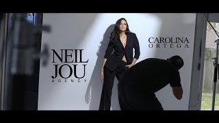 Carolina Ortega - Neil Jou Agency -  Behind the Scenes Photoshoot