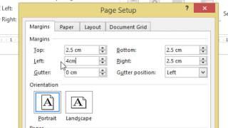 Utm thesis format margin