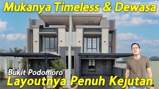 Rumah Mewah 3 Lantai Klasik Modern Art Deco Di Hunian Eksklusif Jakarta Timur Bukit Podomoro