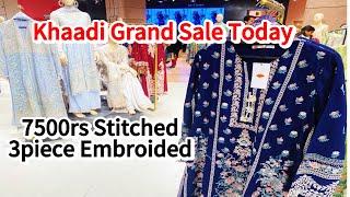 Grand Khaadi Sale Still In Stores Oct 2024  Highly Recommended  Flat 50% Off On Raw Silk 