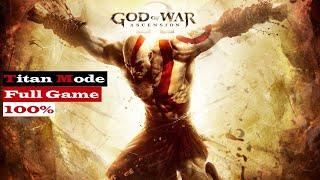 God of War Ascension - Full Game 100% No Damage TITAN MODE All Cutscenes + Ending 