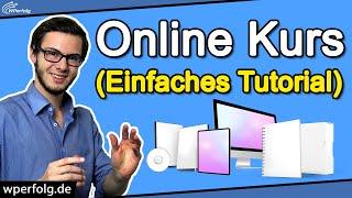 Online Kurs Erstellen 2024 Einfache 6 Schritte Anleitung  A-Z Tutorial   Mit & ohne WordPress