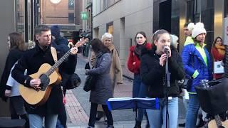 Allie Sherlock - Phil Campbell - Killing me softly - Grafton Street