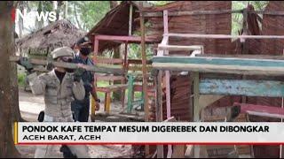 Pondok Kafe Mesum di Aceh Dibongkar - Police Line 0412