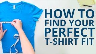 How to find your perfect t-shirt fit