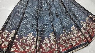 Kali wala lehenga  cutting and stitching full tutorial  easy and simple way #riyascreativecorner