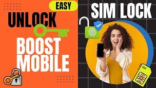 Unlock Your Boost Mobile Remove Carrier Lock SIM Locked