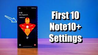 10 Galaxy Note10+ Settings You Need to Change Right Now