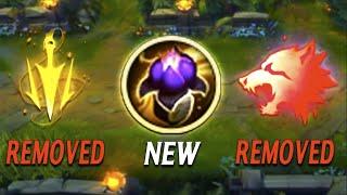 LETHAL TEMPO & PREDATOR REMOVED NEW & REWORKED RUNES - League of Legends