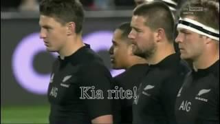 New Zeland All Blacks Haka - Kapa O Pango + Lyrics + Translation