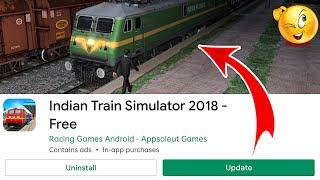 Indian Train Simulator 2018 Free  NEW UPDATE  2022  Kya Iska New Update Aayega ?