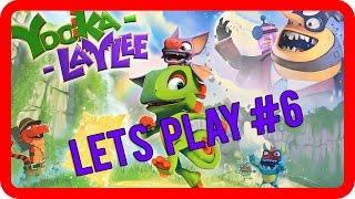 Yooka Laylee Lets Play PS4 germandeutsch blind gameplay - Teil 6 - Lorenfahrt mit Kartos