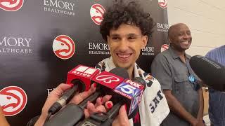 Atlanta Hawks’ Zaccharie Risacher Pre-Summer League Availability