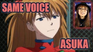 Same Anime Character Voice Actress with Evangelions Asuka langley