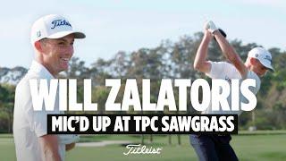 Will Zalatoris Micd Up Practice Session at TPC Sawgrass