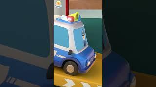 Bayi Punya Tempat Parkir2  Lagu Mobil Polisi  Lagu Anak  LiaChaCha Bahasa Indonesia#lagu #shorts