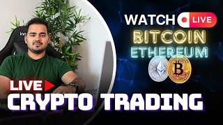 Crypto Live Trading  16 April  @thetraderoomsss  #bitcoin #ethereum #cryptotrading