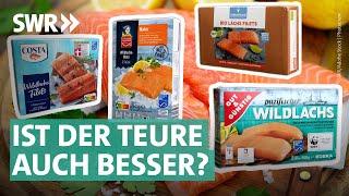 Lachs von Lidl Aldi Costa Followfood & Co. Welcher schmeckt?  Marktcheck SWR