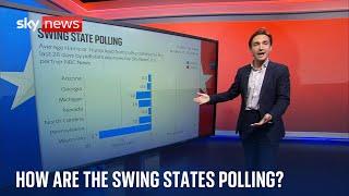 US Election How are the seven swing states polling?