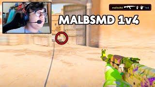 MALBSMD Staggering 1v4 Clutch HOOXI outstanding Ace CS2 Highlights