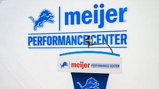 Detroit Lions unveil Meijer Performance Center