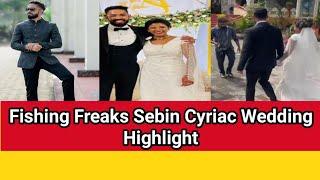 Fishing freaks Sebin Cyriac wedding video  fishing freaks wedding @fishingfreaks