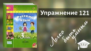 Упражнение 121. Русский язык 3 класс 2 часть страница 67