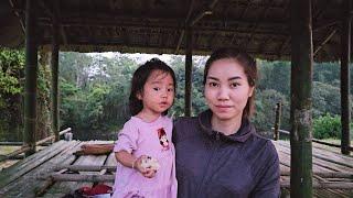 Single mother continues to perfect the bamboo stilt house. The cruel husband never stops searching