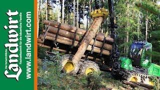 John Deere Harvester und Forwarder