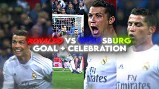 Cristiano Ronaldo Freekick + Celebration Vs Wolfsburg Twixtor - High Quality Clips 