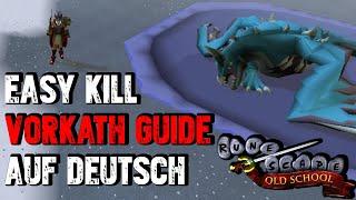 OSRS  - Vorkath Guide Deutsch  Meele  Dragon Slayer 2 & Money Making  Old School Runescape  2024