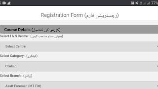 How To Apply Online In PAF  2021  PAF Application Form Fill  PAF Online Registration 2021 