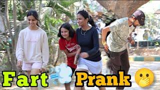 ಹೂಸು ಬಿಡುವ ತಮಾಷೆ   Fart Prank on public   Nanu Tharle  kannada prank