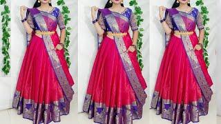 Orgenza Saree drape this style looks more elegant Saree lehnga draping stylesHow to wear saree