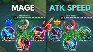 Change Mage Build vs Change Attack Speed Build