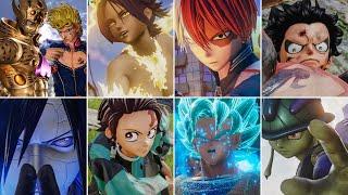 Jump Force - All New Characters Ultimate Attacks & Transformations 4K 60fps