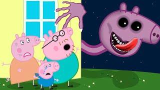 Zombie Apocalypse Zombies Appear At The Street City ???  Peppa Pig Funny Animation