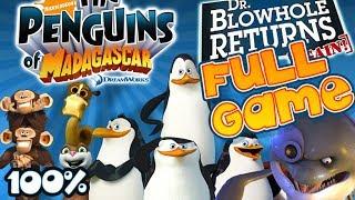 Penguins of Madagascar Dr Blowhole Returns Again FULL GAME 100% Longplay PS3