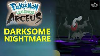 Darksome Nightmare Quest - How to Catch Darkrai in Pokemon Legends Arceus
