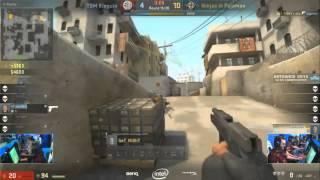 NiP GeT_RiGhT - 1v3 Clutch vs TSM on de_dust2 @ ESL ONE Katowice 2015 CSGO 4K