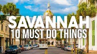 TOP 10 Must Do Things In Savannah Georgia  2024