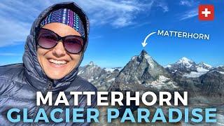 MATTERHORN GLACIER PARADISE  Things To Do In Zermatt Switzerland  Europe’s Highest Cable Car