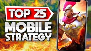 Top 25 Mobile Strategy Games iOS + Android
